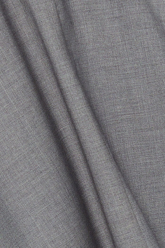 Sisältää villaa: elegantti A-linjainen hame, MEDIUM GREY, detail image number 4