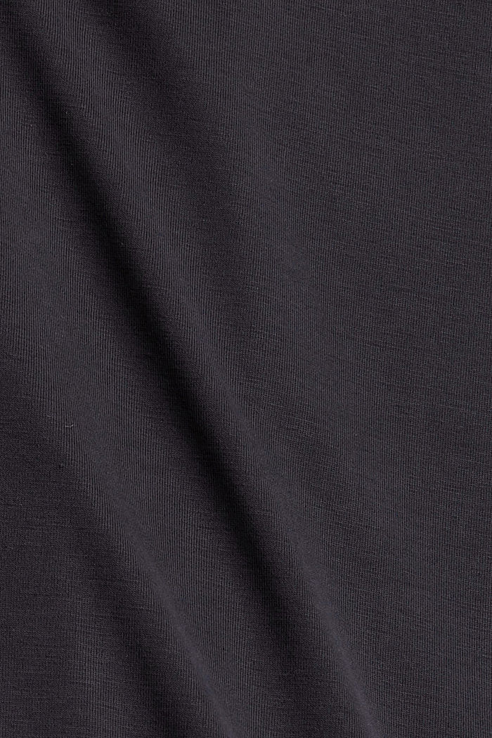 Sisältää TENCELIÄ™: pehmeä pitkähihainen, BLACK, detail image number 4