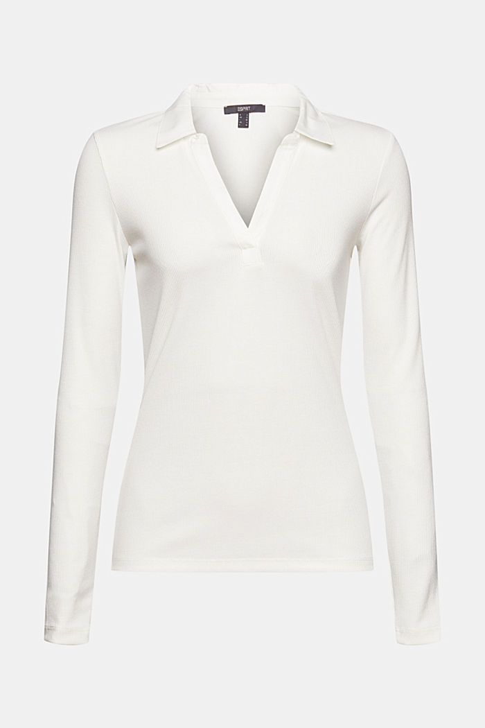 Recycled: long sleeve top with LENZING™ ECOVERO™