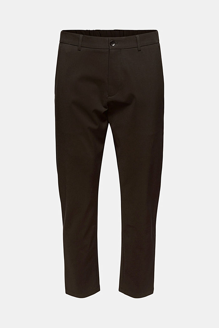 TECH SUIT trousers made of blended organic cotton