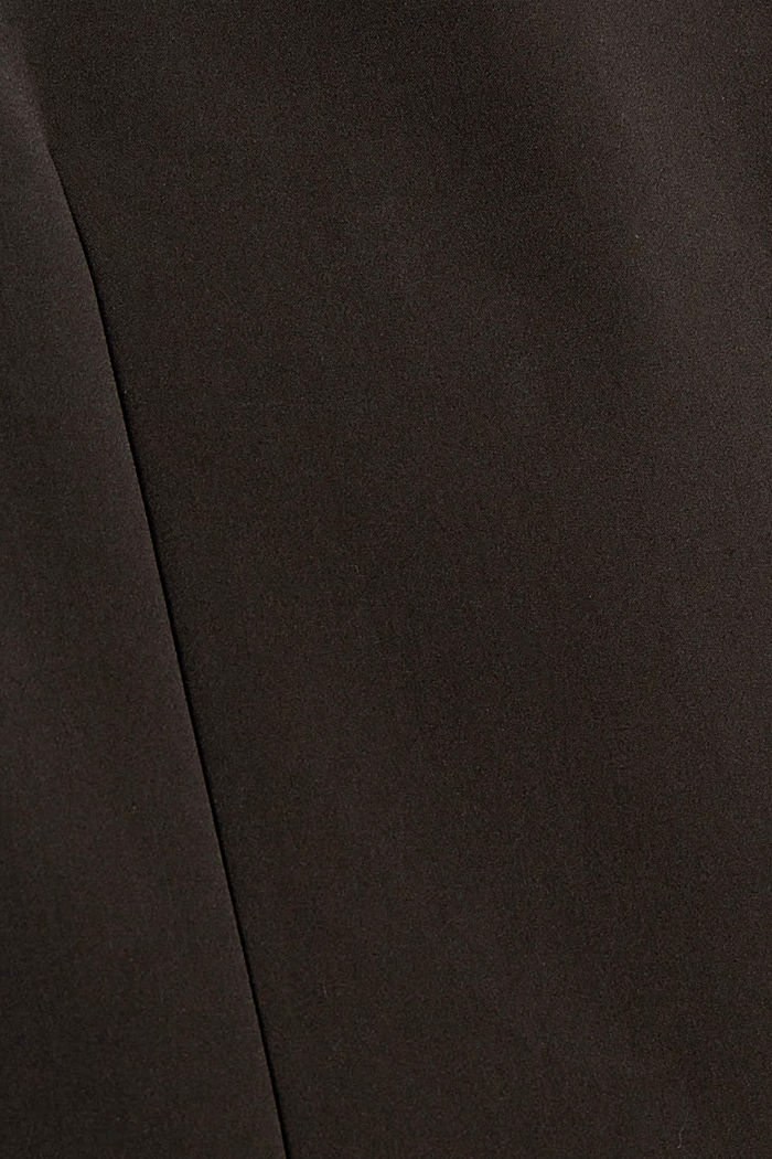 TECH SUIT takki luomupuuvillasekoitetta, BLACK, detail image number 4