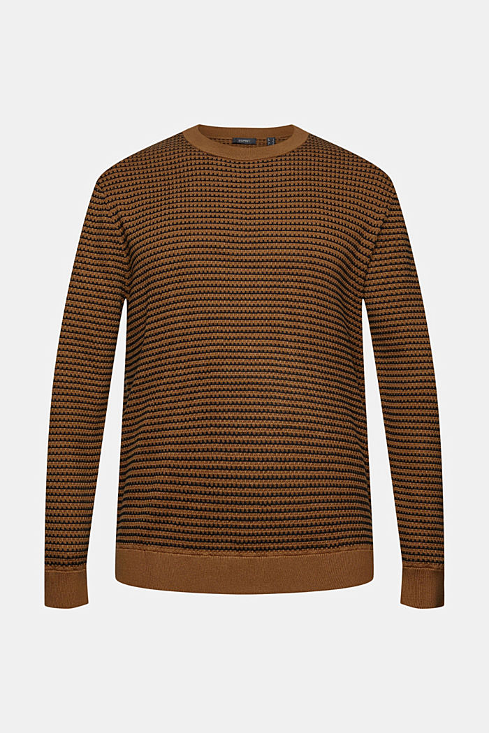 Gestreifter Sweater aus Pima-Baumwolle