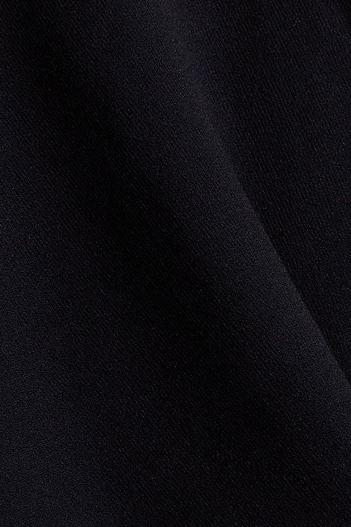 Pullover mit V-Ausschnitt, LENZING™ ECOVERO™, BLACK, detail image number 4