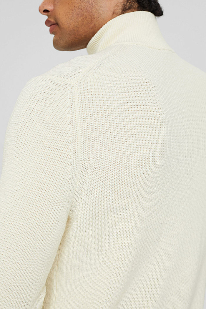 Troyer aus RWS Wolle, OFF WHITE, detail image number 2