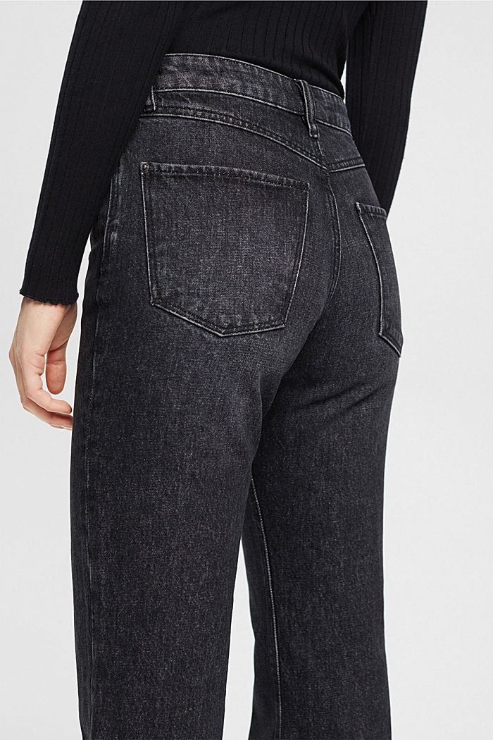 Mid-rise western bootcut jeans, GREY DARK WASHED, detail-asia image number 5