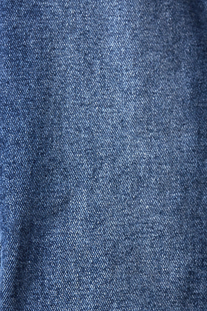 修身剪裁彈性牛仔褲, BLUE MEDIUM WASHED, detail-asia image number 6