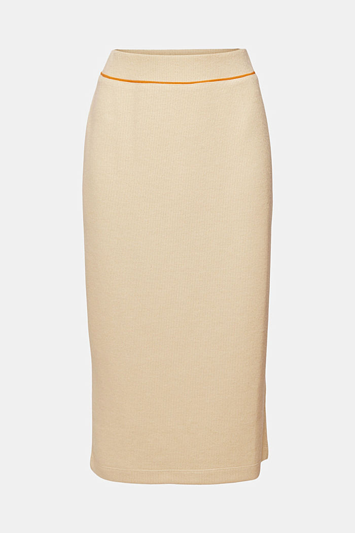 羅紋針織鉛筆裙, ICE, detail-asia image number 6