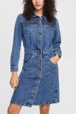 Shop the Latest in Women's Fashion Denim dress ESPRIT Korea Official