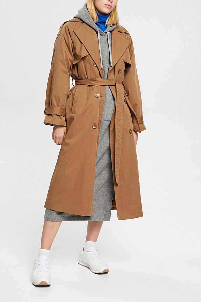 Longline hoodie dress, MEDIUM GREY, detail-asia image number 1