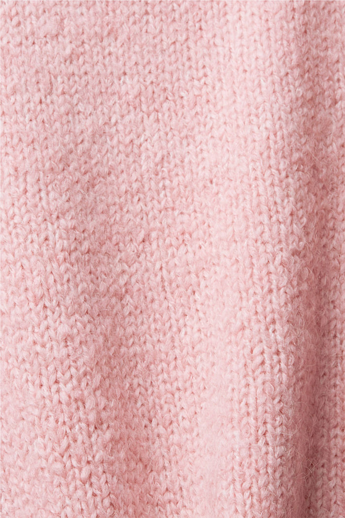 Blended wool jumper, LIGHT PINK, detail-asia image number 5