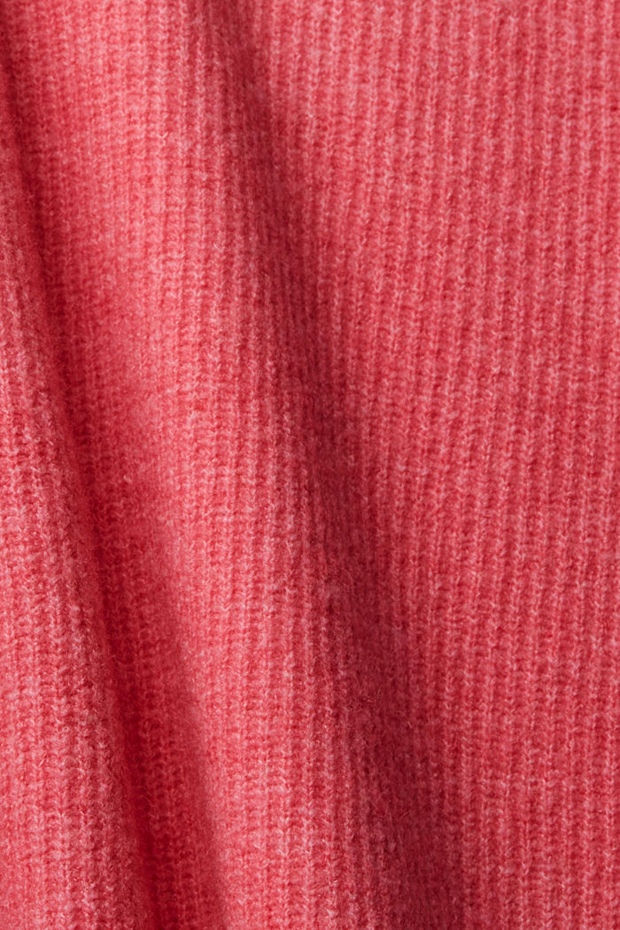 CURVY knitted wool blend jumper, PINK, detail-asia image number 3