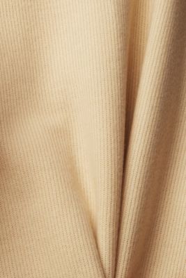 Rib knit boat neck sweater, ICE, detail-asia image number 5