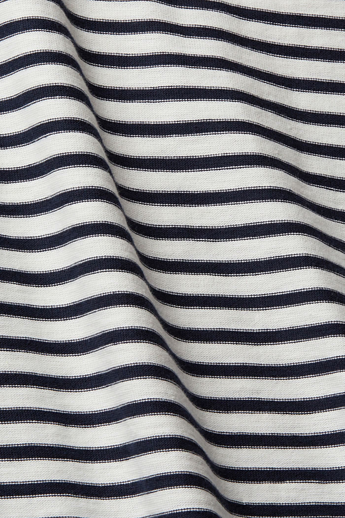Striped long sleeve, 100% cotton, OFF WHITE, detail-asia image number 5