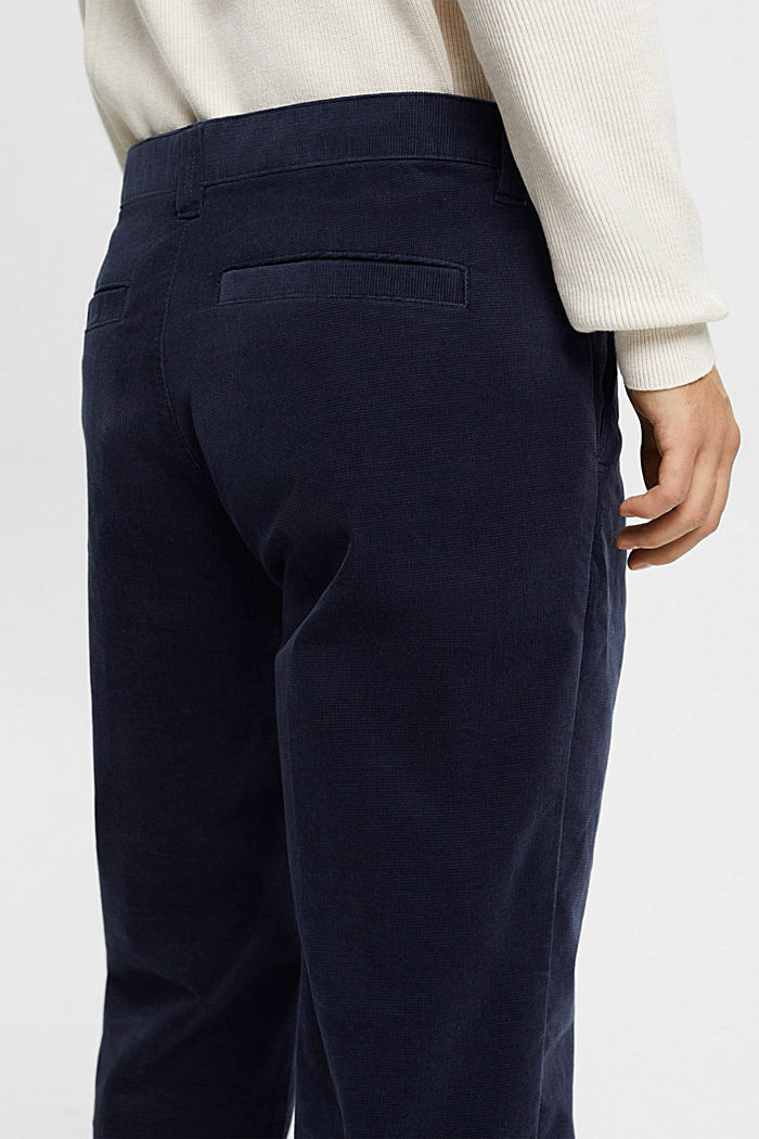 Wide fit corduroy trousers, NAVY, detail-asia image number 6