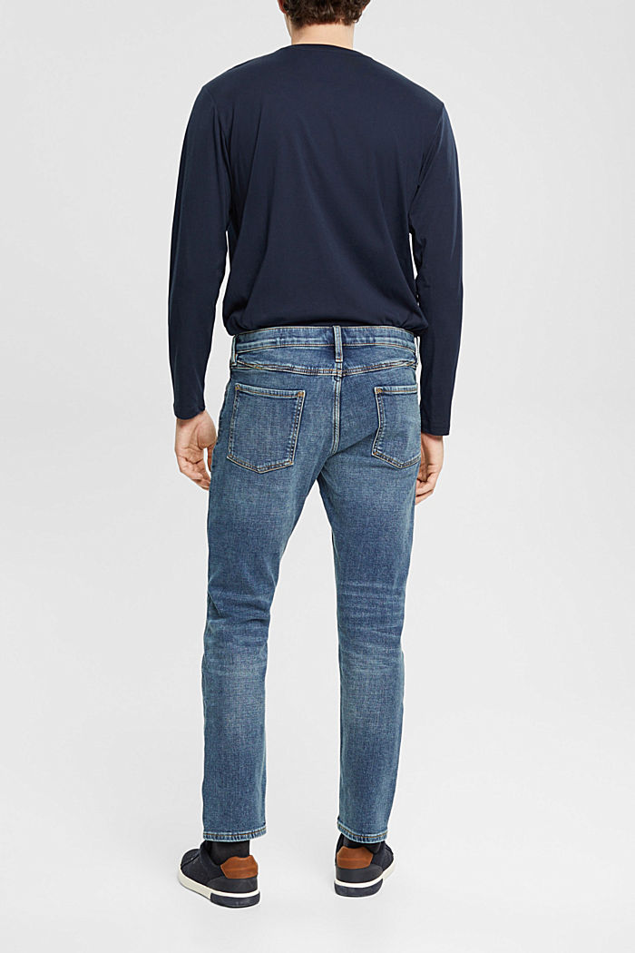 Brushback jeans, BLUE MEDIUM WASHED, detail-asia image number 3