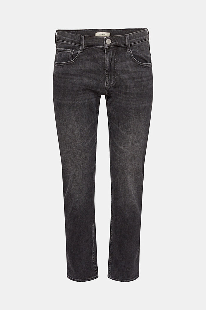 Brushback jeans, BLACK MEDIUM WASHED, detail-asia image number 6