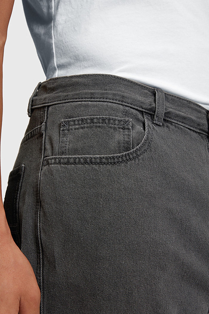 Straight fit carpenter jeans, BLACK DARK WASH, detail-asia image number 2