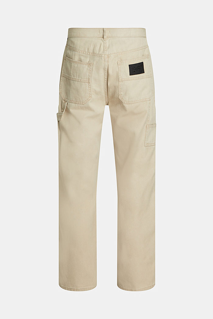 Straight fit carpenter chinos, SAND, detail-asia image number 5