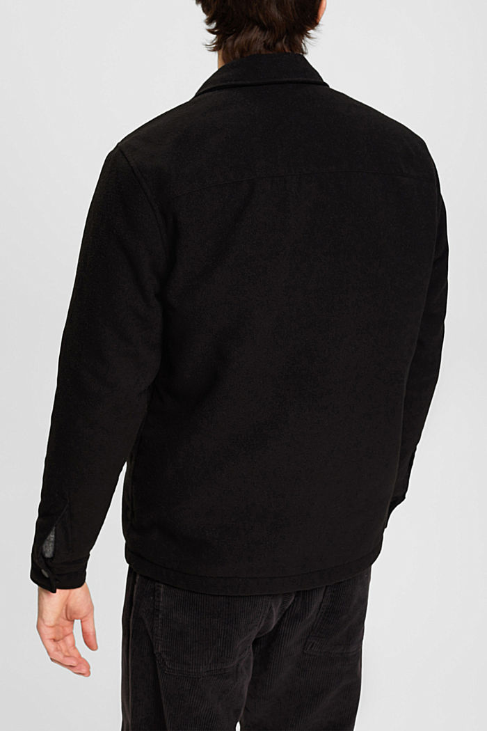 폴라 플리스 트러커 재킷, BLACK, detail-asia image number 3