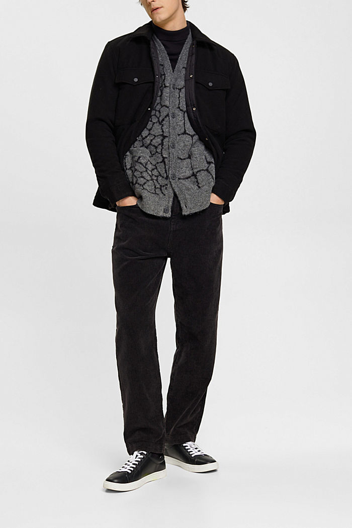 폴라 플리스 트러커 재킷, BLACK, detail-asia image number 1
