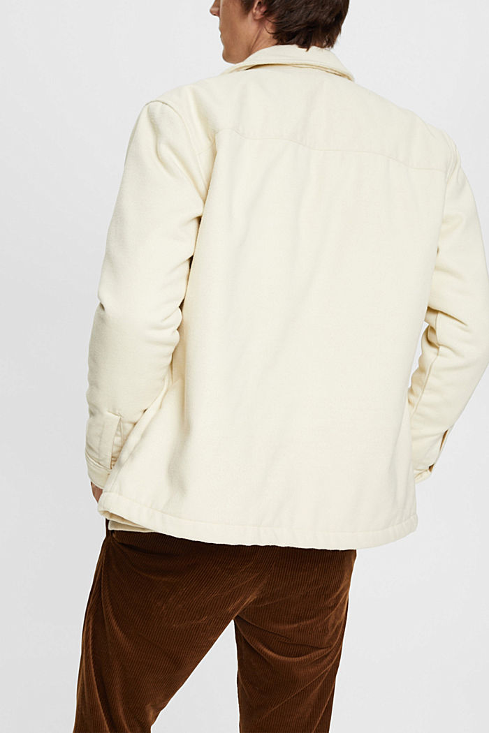 Polar fleece trucker jacket, ICE, detail-asia image number 3