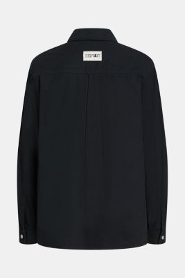 릴렉스 핏 헤비 셔츠, BLACK, detail-asia image number 5