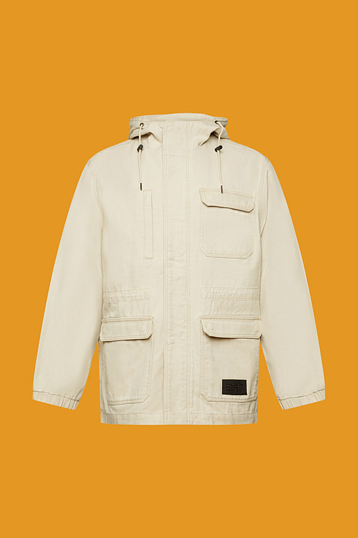 Heavy cotton field jacket, SAND, detail-asia image number 5