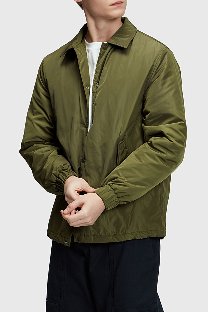 束腰外套, 橄欖綠, detail-asia image number 0