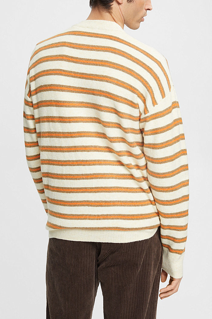 Striped knitted jumper, ICE, detail-asia image number 1