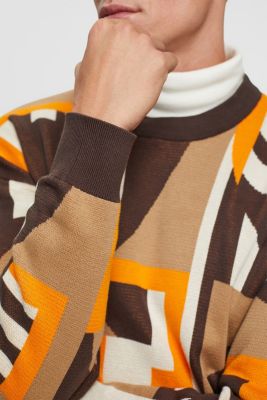 Knit jumper, DARK BROWN, detail-asia image number 4