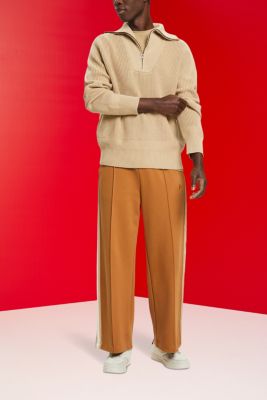 Half-zip roll neck sweater, SAND, detail-asia image number 3