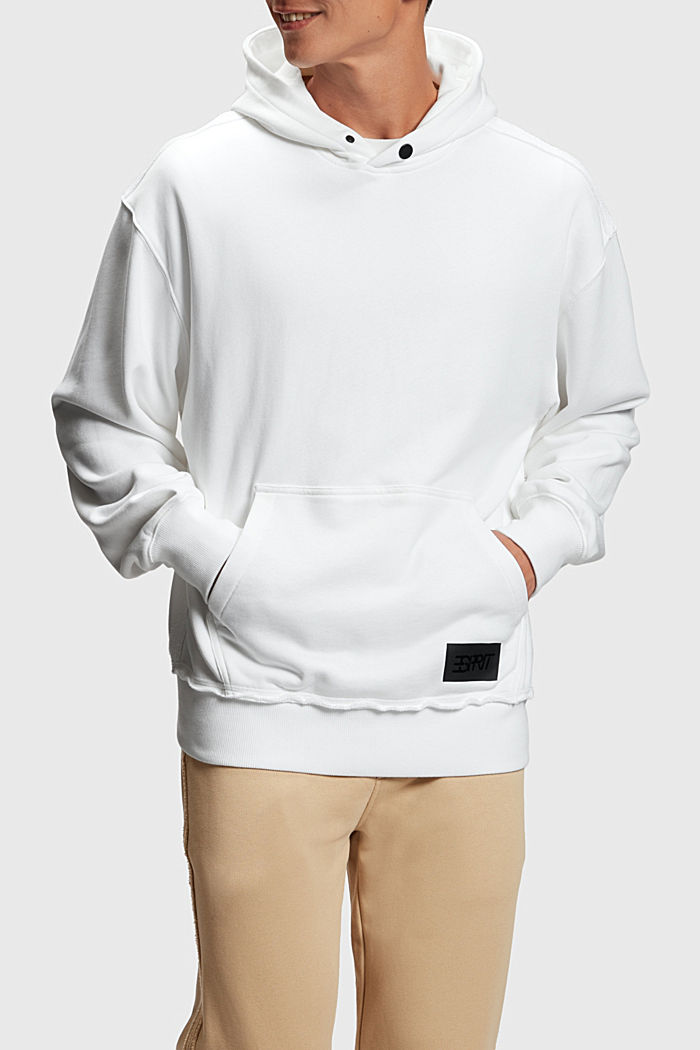 Oversized hoodie, WHITE, detail-asia image number 0