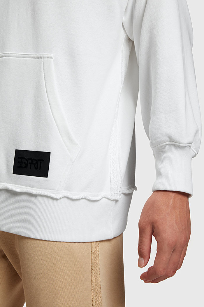 Oversized hoodie, WHITE, detail-asia image number 3