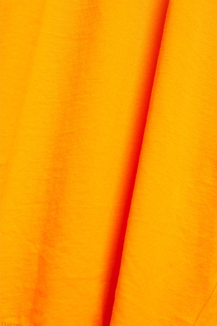 LOGO印花平織布T恤, 橙色, detail-asia image number 4