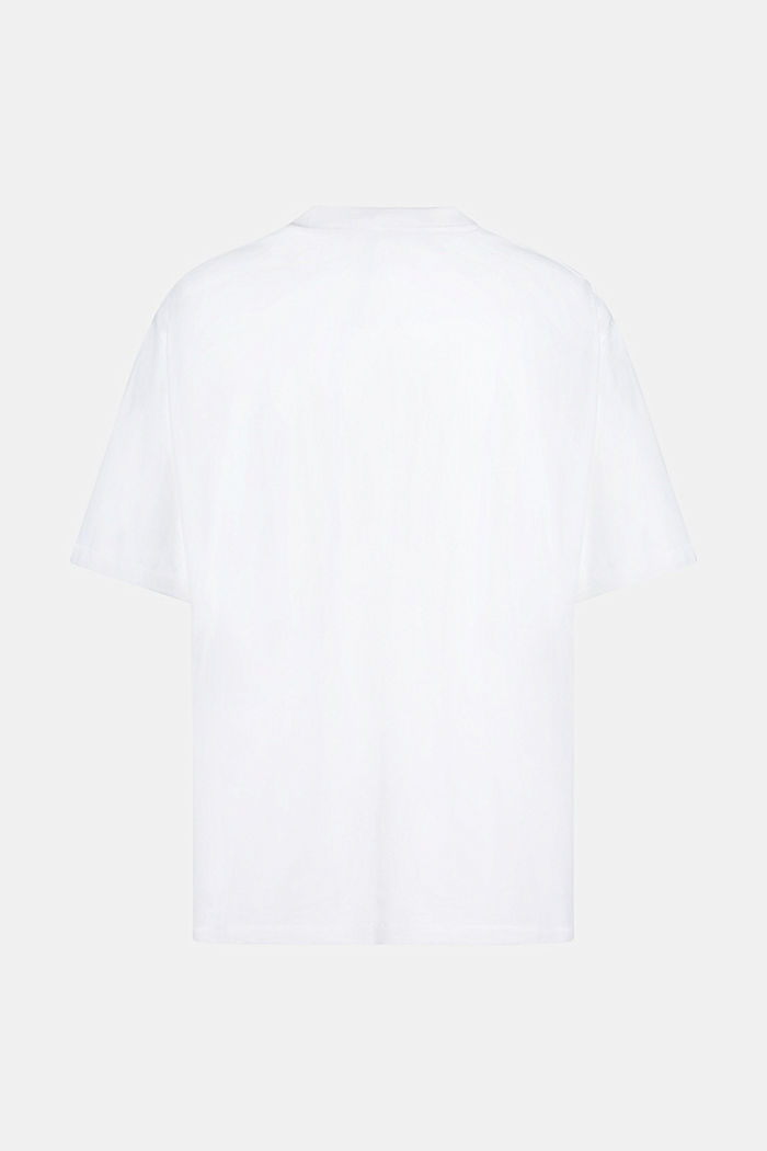 方正版型T恤, 白色, detail-asia image number 5