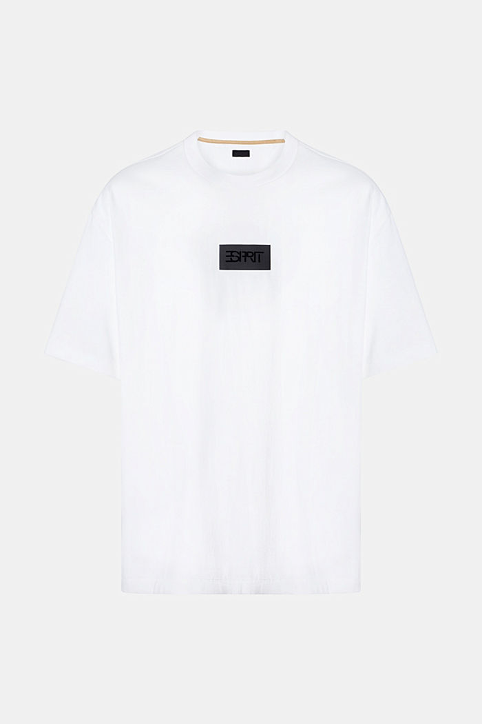方正版型T恤, 白色, detail-asia image number 4