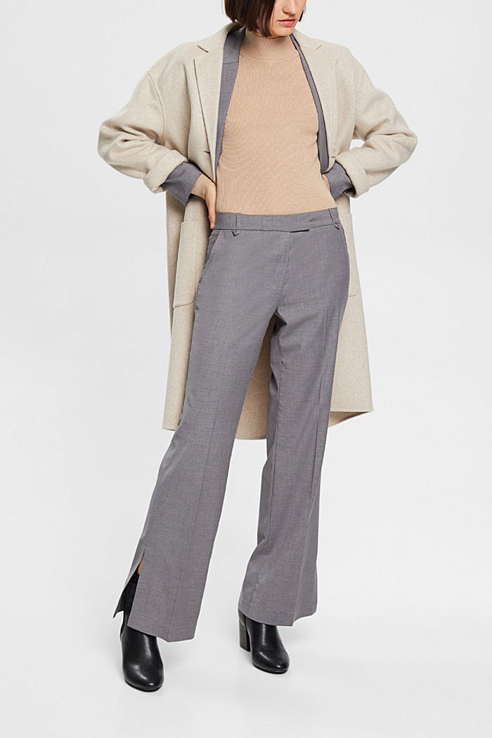 Mix & Match mid-rise trousers, MEDIUM GREY, detail-asia image number 1