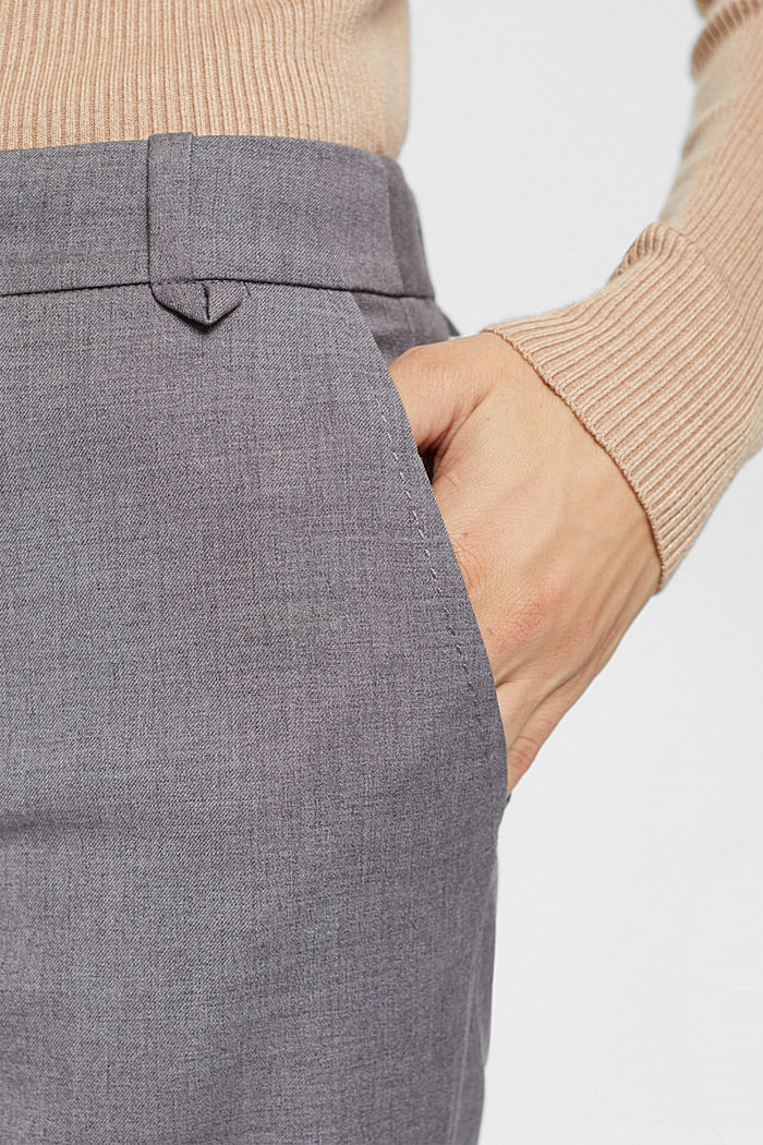 Mix & Match mid-rise trousers, MEDIUM GREY, detail-asia image number 2