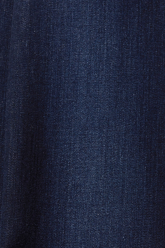 High-rise skinny bootcut jeans, BLUE DARK WASHED, detail-asia image number 6