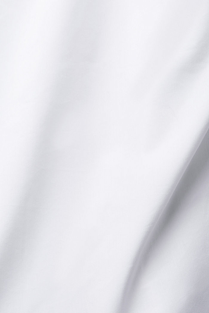 Poplin shirt blouse, WHITE, detail-asia image number 5