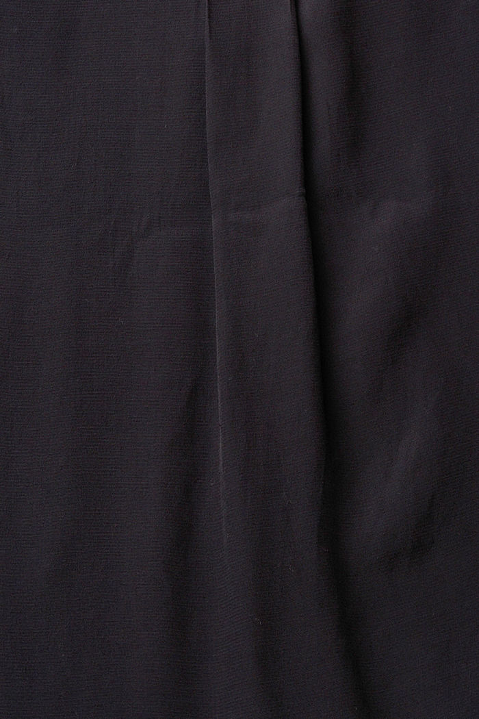 V-neck blouse, LENZING™ ECOVERO™, BLACK, detail-asia image number 4