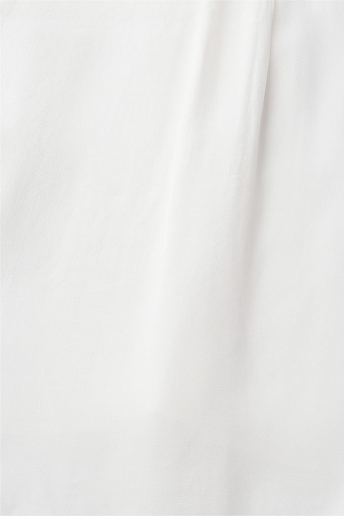 V-neck blouse, LENZING™ ECOVERO™, OFF WHITE, detail-asia image number 5