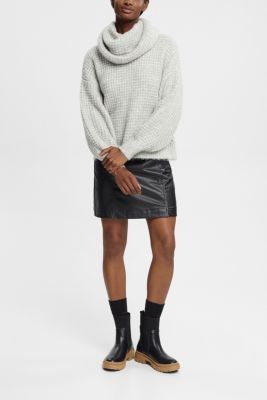 Chunky turtleneck jumper, LIGHT GREY, detail-asia image number 2