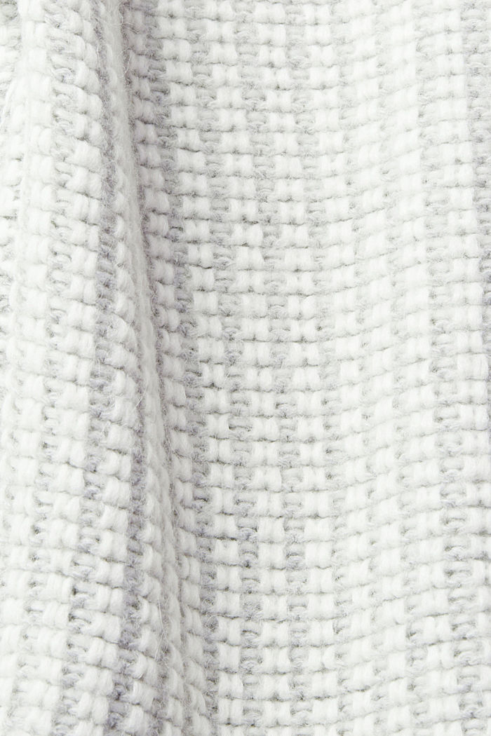 加厚羊駝毛針織套頭衫, 冰藍色, detail-asia image number 5