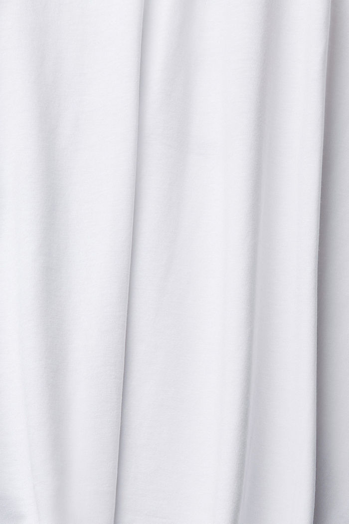 標誌 T 恤，TENCEL™ 混紡, NEW WHITE, detail-asia image number 5