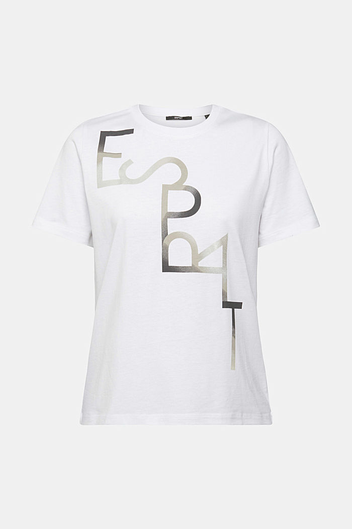 標誌 T 恤，TENCEL™ 混紡, NEW WHITE, detail-asia image number 6