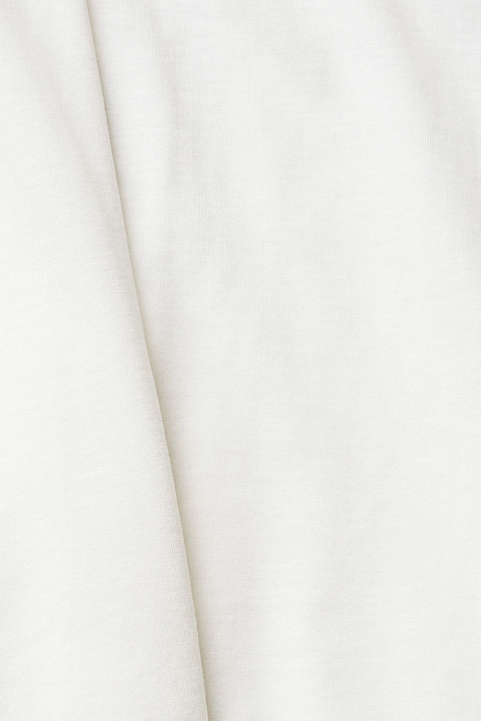 標誌 T 恤，TENCEL™ 混紡, 白色, detail-asia image number 5