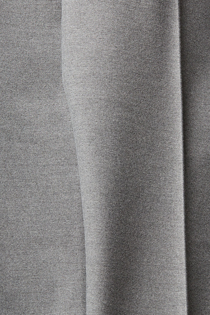 修身法蘭絨長褲, 灰色, detail-asia image number 5