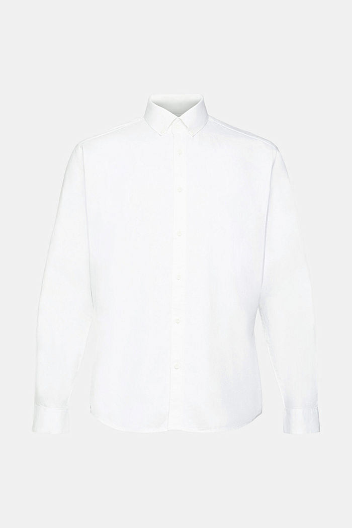 修身鈕扣恤衫, 白色, detail-asia image number 6