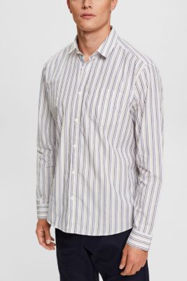 Striped slim fit shirt